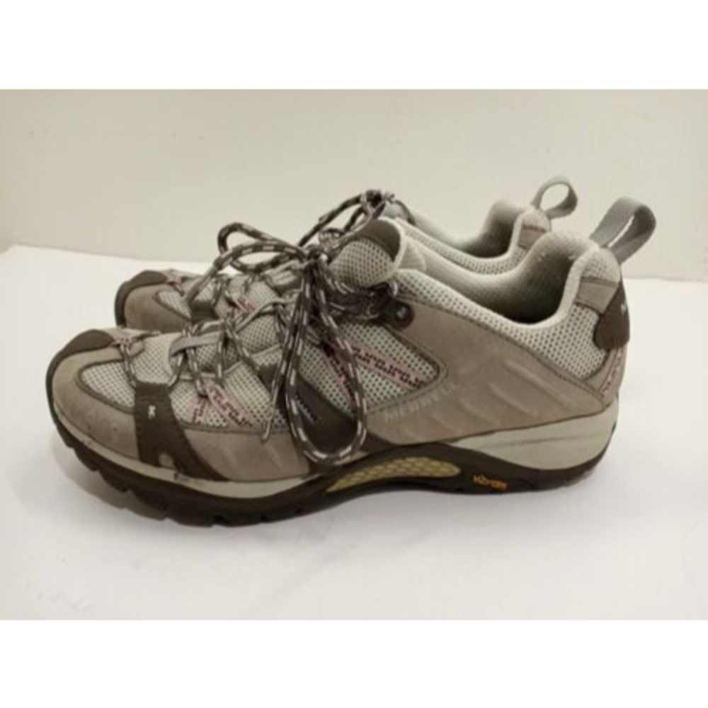 Merrell Siren Sport Hiking Shoes Womens Size 9.5 Elephant Pink J13888 Vibram